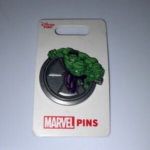 Marvel Hulk Green and Purple Enamel Pin
